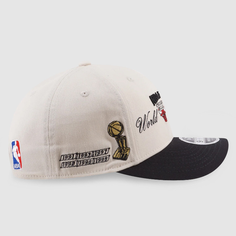 TOPI BASKET NEW ERA Chicago Bulls Championships 9Fifty Stretch Snap Cap