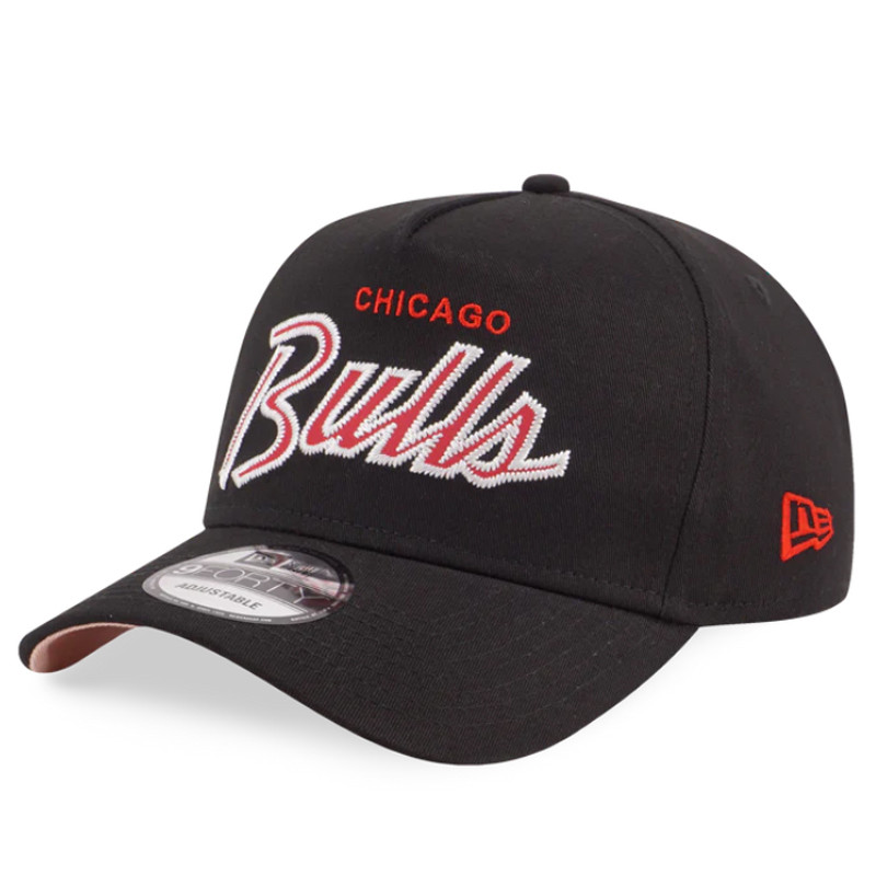 TOPI BASKET NEW ERA 940 A-frame Nba Scripts Chicago Bulls Cap