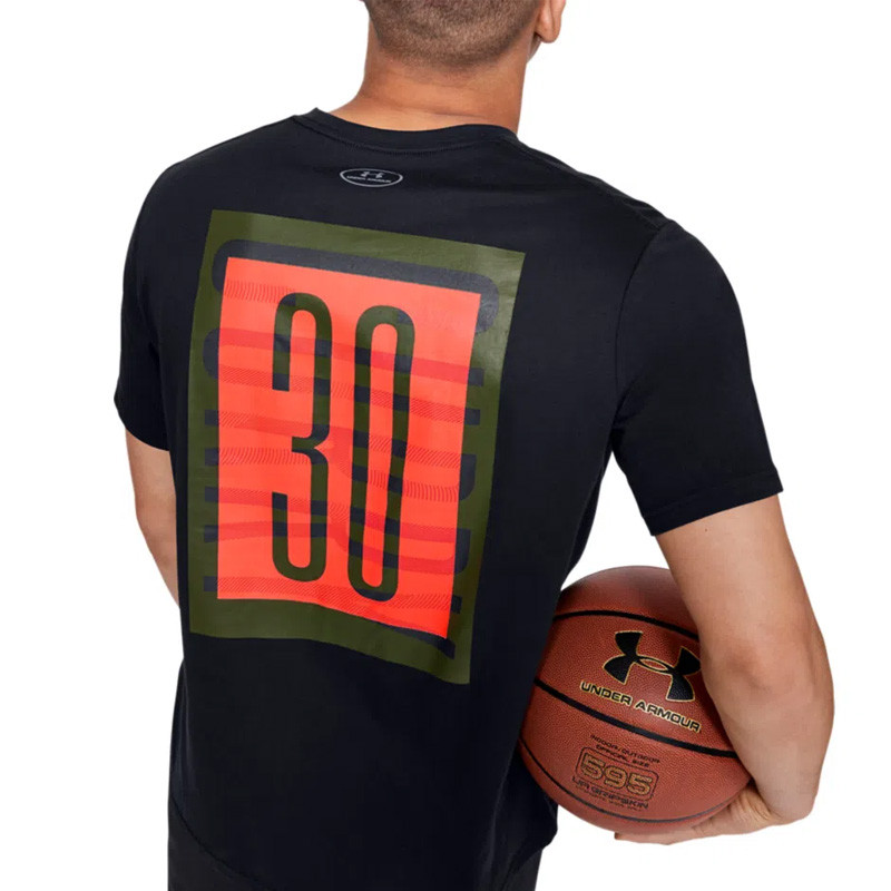 BAJU BASKET UNDER ARMOUR UA SC30 Overlay Short Sleeve
