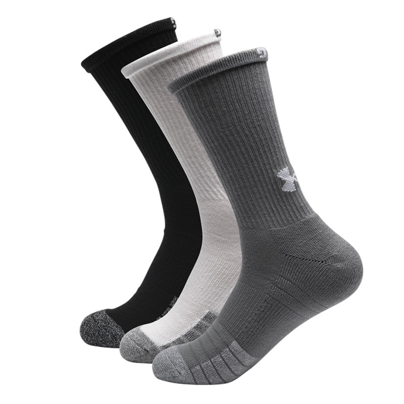 KAOS KAKI TRAINING UNDER ARMOUR 3PK HeatGear Crew Socks