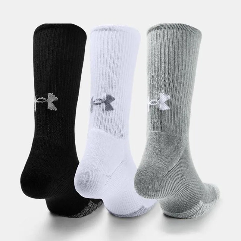 KAOS KAKI TRAINING UNDER ARMOUR 3PK HeatGear Crew Socks
