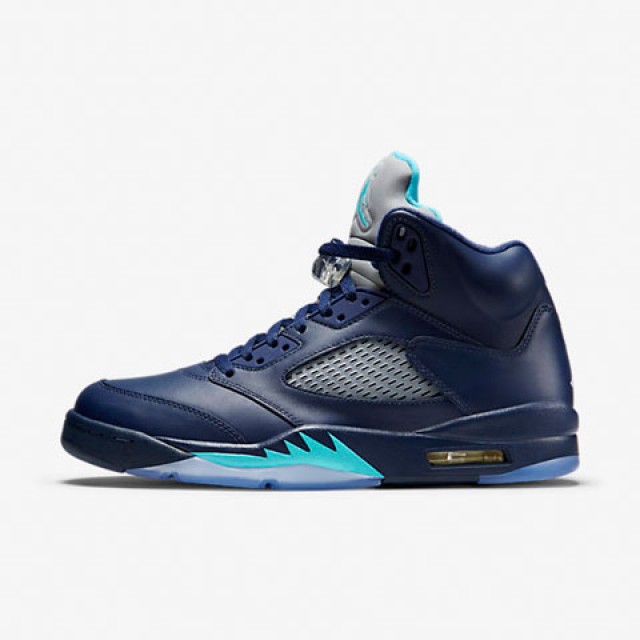 Jual SEPATU BASKET Pria AIR JORDAN AJ Retro Midnight Navy