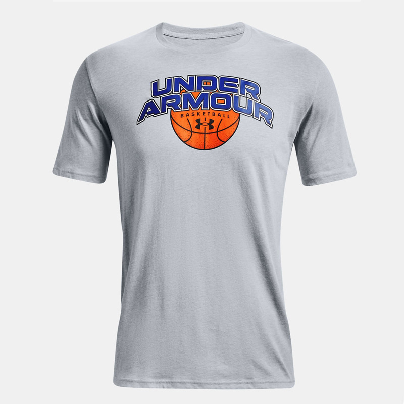 BAJU BASKET UNDER ARMOUR Branded Wordmark Short Sleeve Tee