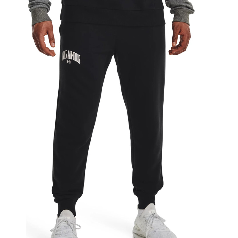 CELANA TRAINING UNDER ARMOUR Rival Fleece Wordmark Joggers