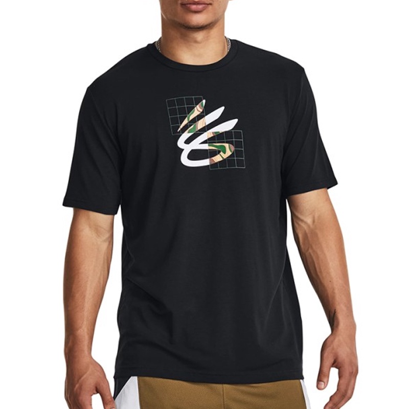 BAJU SNEAKERS UNDER ARMOUR Curry Camp Short Sleeve Tee