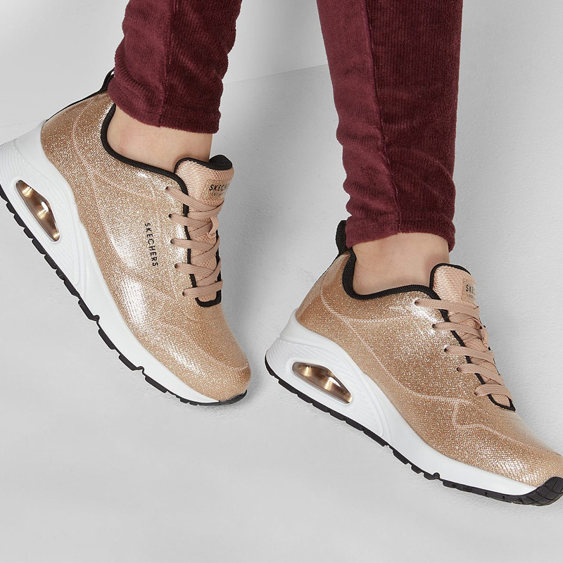 SEPATU SNEAKERS SKECHERS Street Uno Diamond Shatter