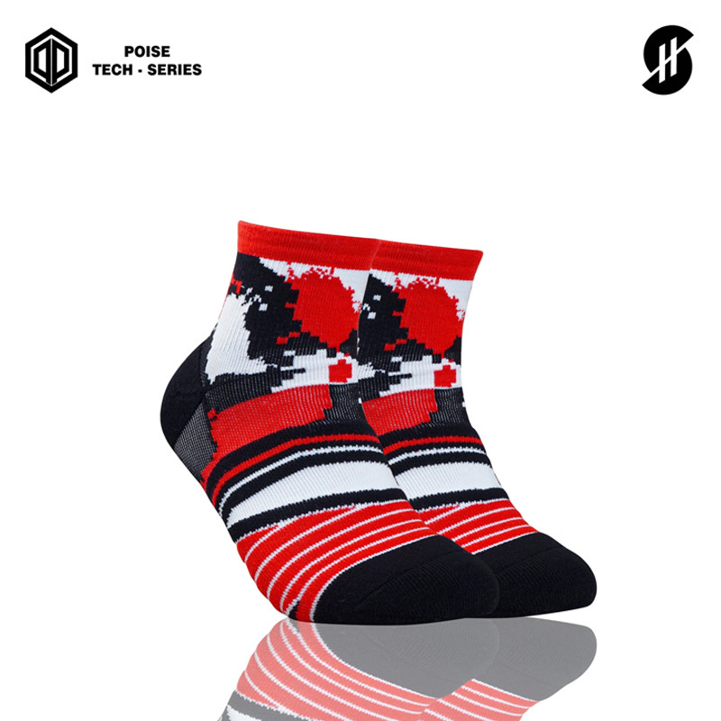 KAOS KAKI BASKET STAY HOOPS Bloody Low Poise Tech Series Socks