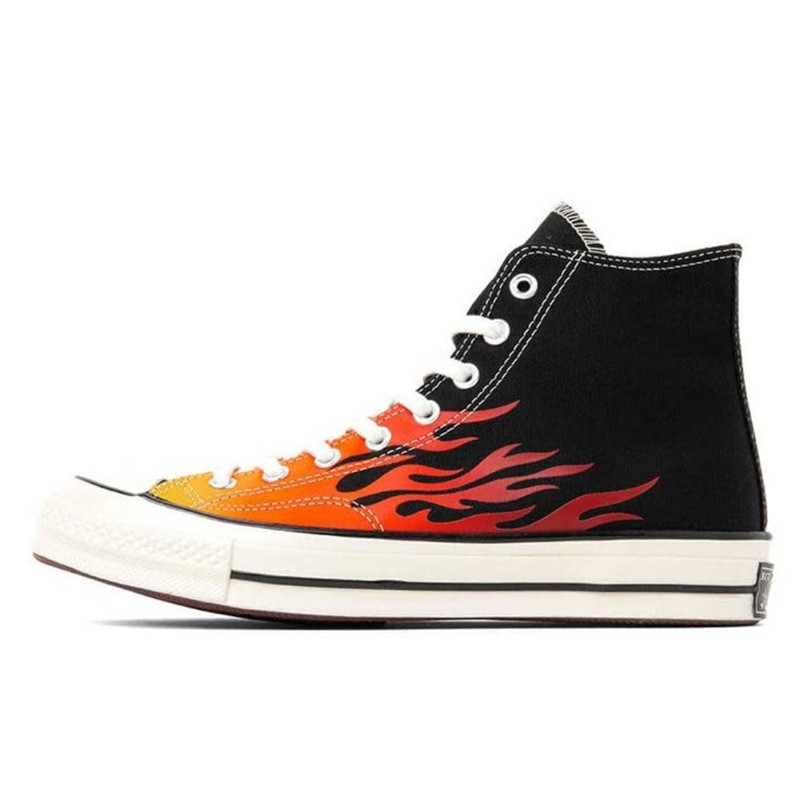 Jual SEPATU SNEAKERS Pria CONVERSE Chuck Taylor 70 High Flame Black  Original | Termurah di Indonesia | Ncrsport.com