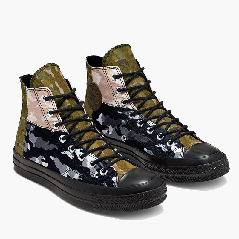 SEPATU SNEAKERS CONVERSE Chuck 70 High Blocked Camo