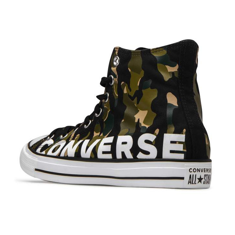 SEPATU SNEAKERS CONVERSE Chuck Taylor All Star Wordmark and Camo Print Hi