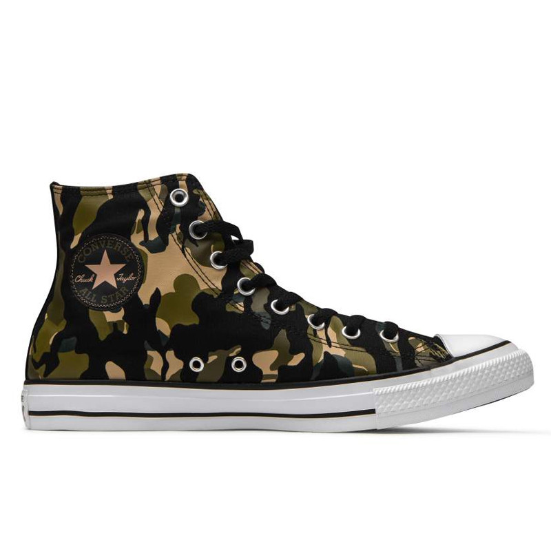 SEPATU SNEAKERS CONVERSE Chuck Taylor All Star Wordmark and Camo Print Hi