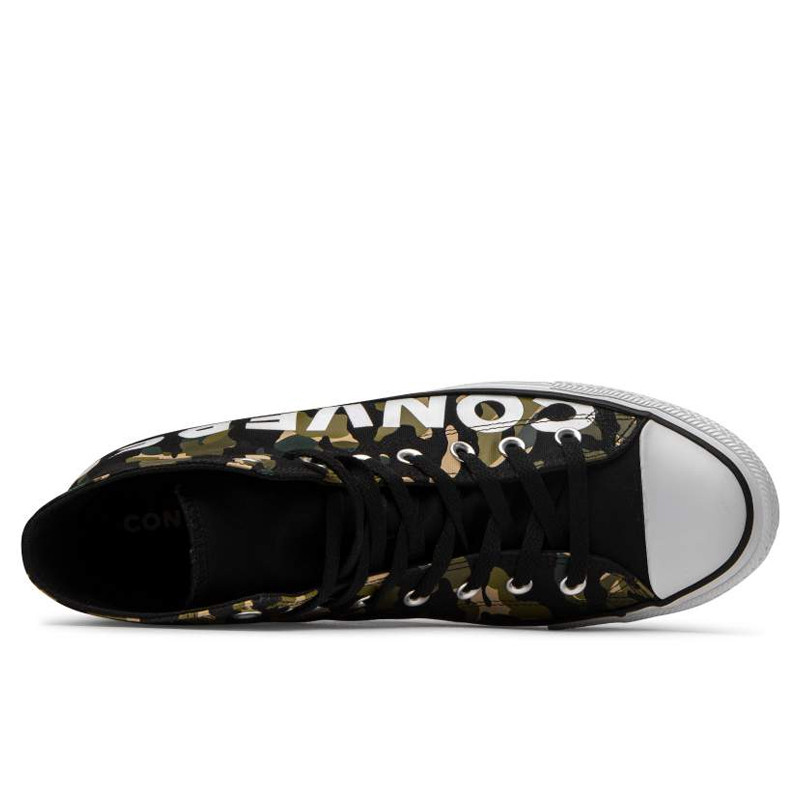 SEPATU SNEAKERS CONVERSE Chuck Taylor All Star Wordmark and Camo Print Hi