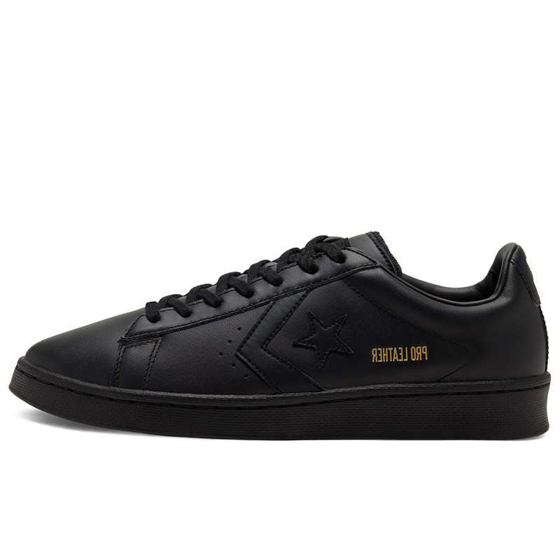 Converse Black Leather Low Tops Jual SEPATU SNEAKERS Pria