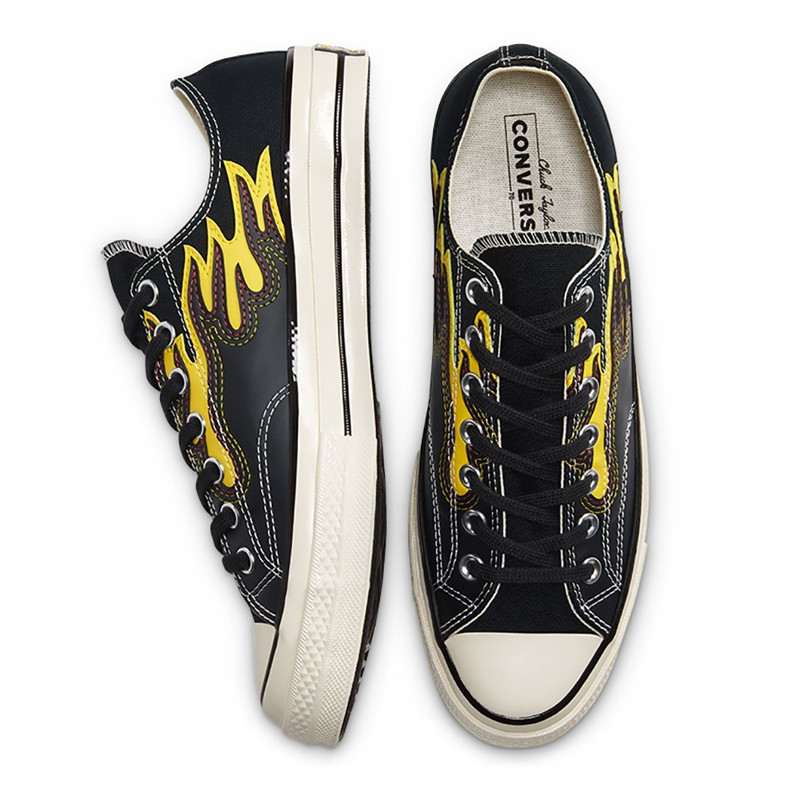 SEPATU SNEAKERS CONVERSE Chuck Taylor All Star 70 Archive Flame Overlay