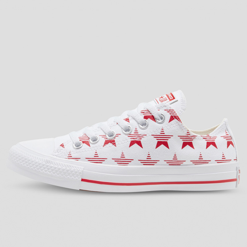 SEPATU SNEAKERS CONVERSE Chuck Taylor All Star Rivals Star Print Low Top
