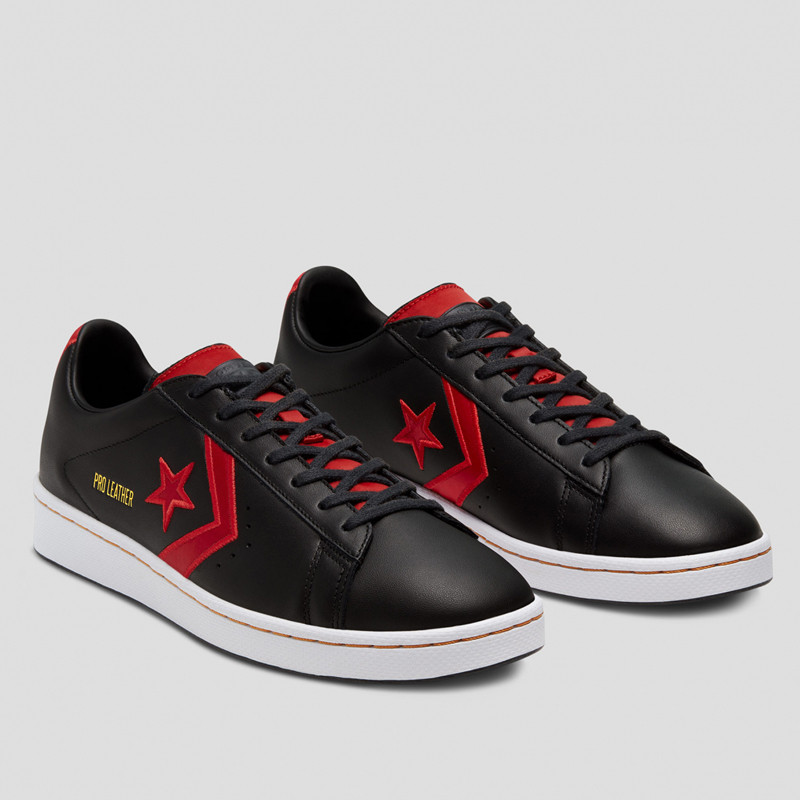 SEPATU SNEAKERS CONVERSE Pro Leather Bleeding Colours Low Top