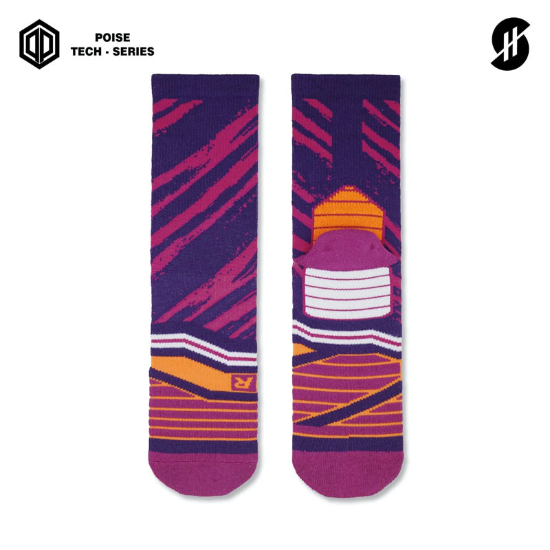 KAOS KAKI BASKET STAY HOOPS Greau Poise Tech-Series Socks