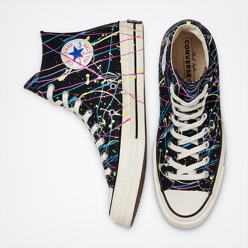 SEPATU SNEAKERS CONVERSE Chuck 70 Hi Paint Splatter