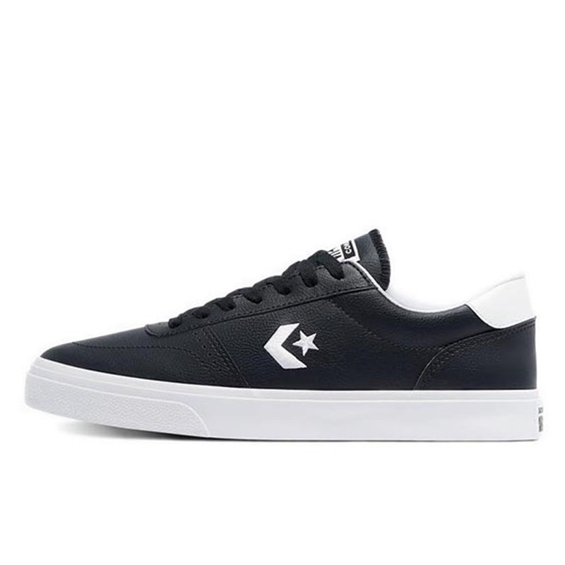 Sepatu Sneakers Converse Boulevard Faux Leather Black
