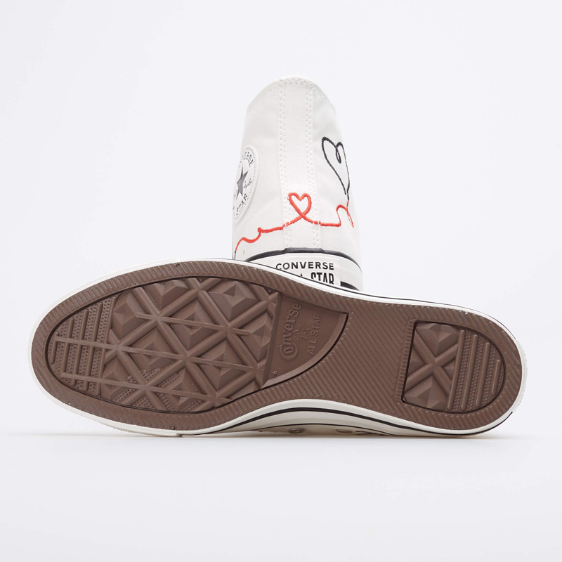 SEPATU SNEAKERS CONVERSE Valentine's Day Chuck Taylor All Star Hi Vintage