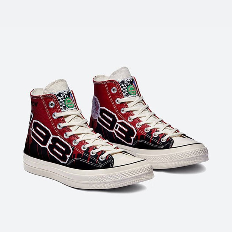 SEPATU SNEAKERS CONVERSE X CHINATOWN MARKET Chicago BULLS CHUCK 70 HI
