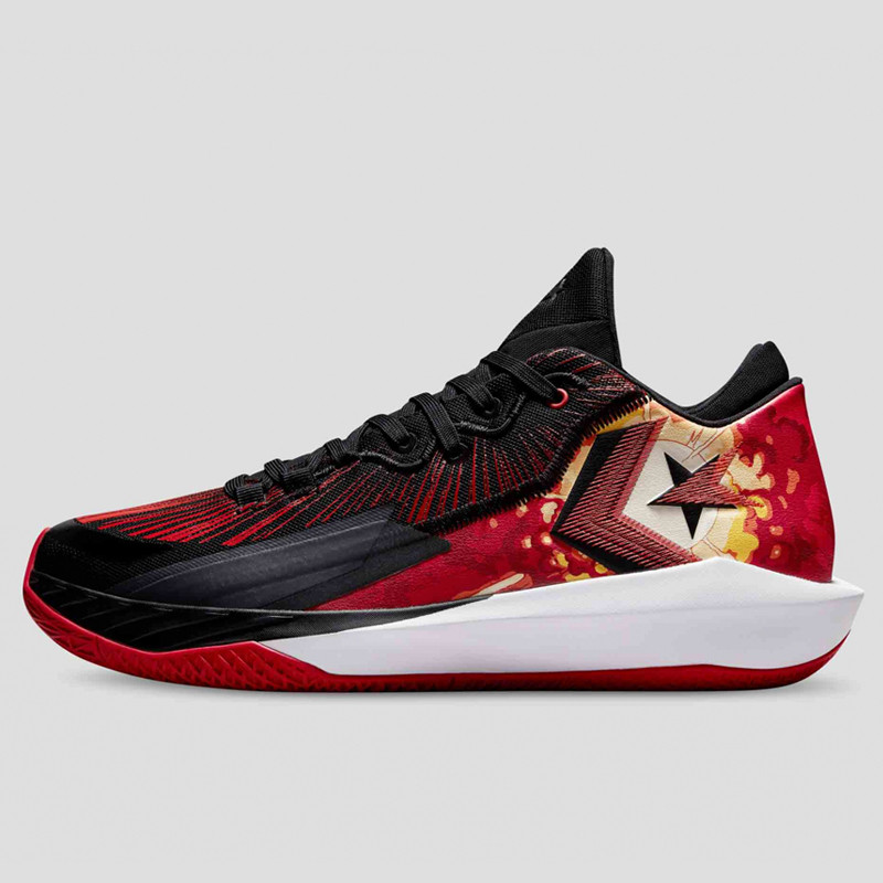 Sepatu Basket Converse All Star Bb Jet Worlds Collide Mid Black Game Royal