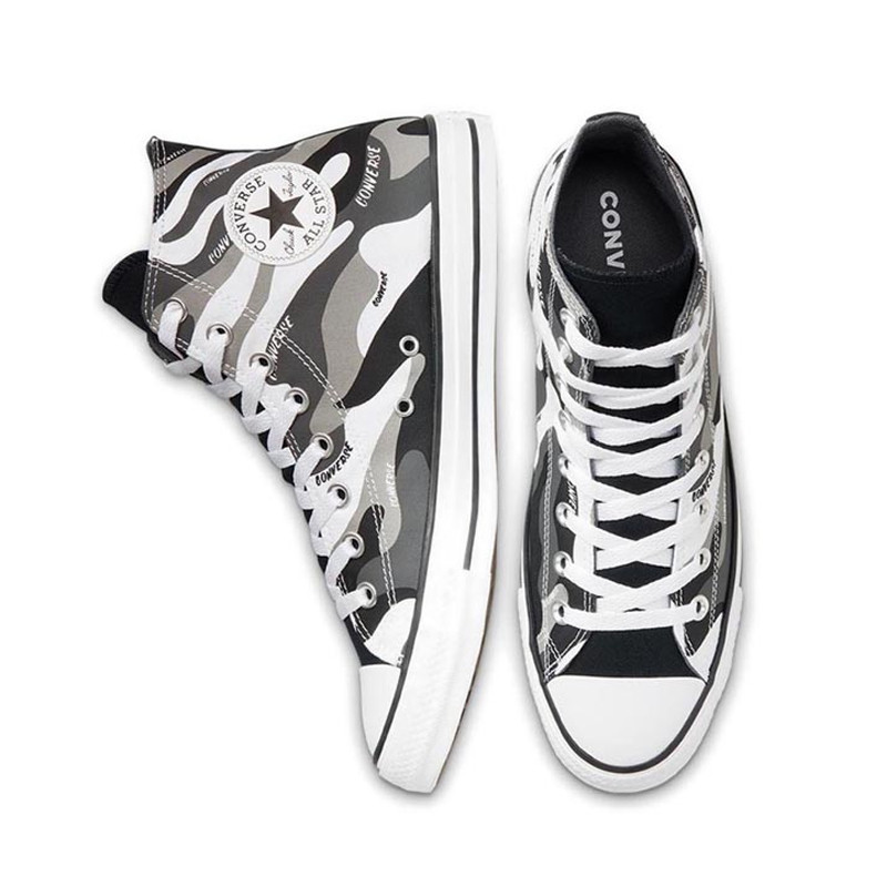 SEPATU SNEAKERS CONVERSE Chuck Taylor All Star Hybrid Camo Wordmark High Top
