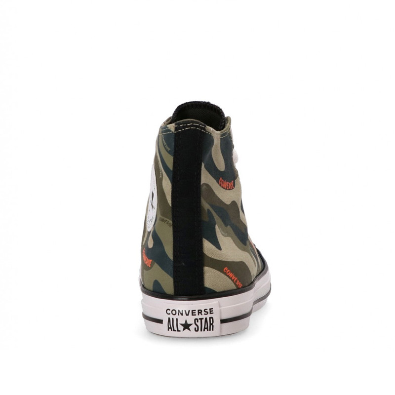 SEPATU SNEAKERS CONVERSE Chuck Taylor All Star Hybrid Camo Wordmark High Top