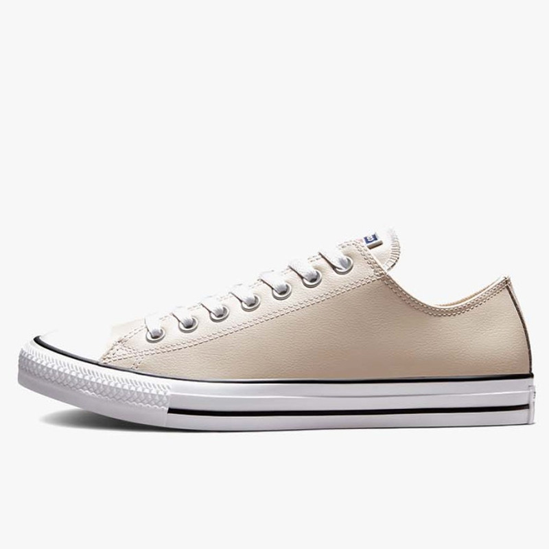 Sepatu Sneakers Converse Chuck Taylor All Star Faux Leather Desert Sand
