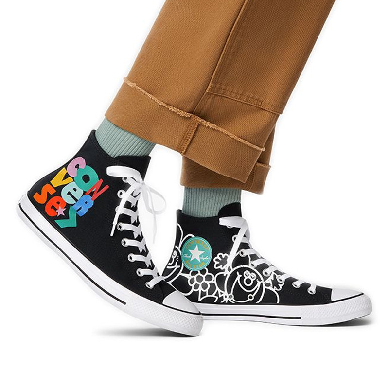 Chuck Tayor All Star Floral Joy Print High Top foto 3