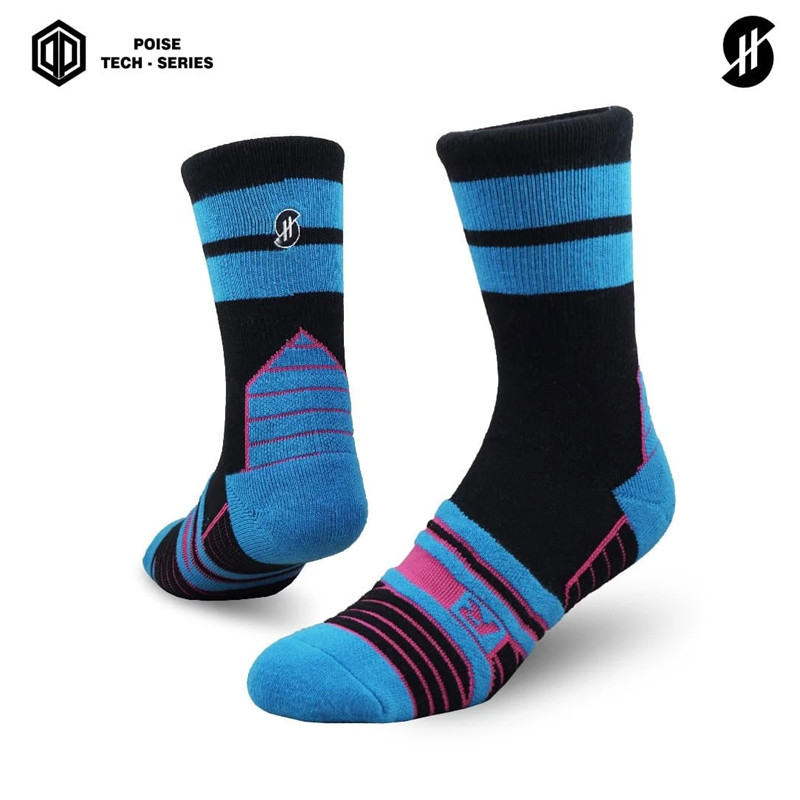 KAOS KAKI BASKET STAY HOOPS Ilgit Old School Poise Tech-Series Socks