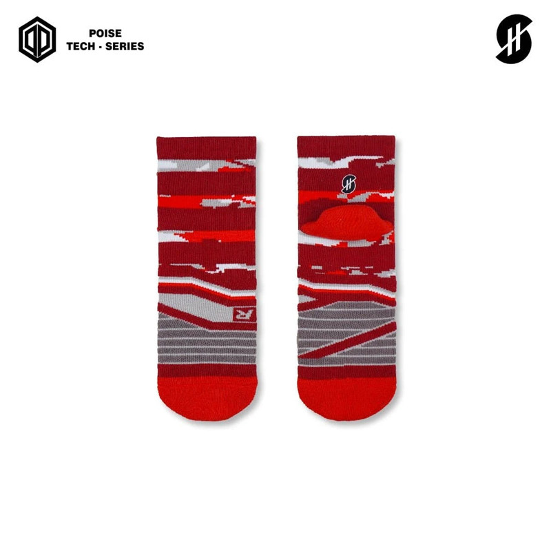 KAOS KAKI BASKET STAY HOOPS Kroov Low Poise Tech-Series Socks
