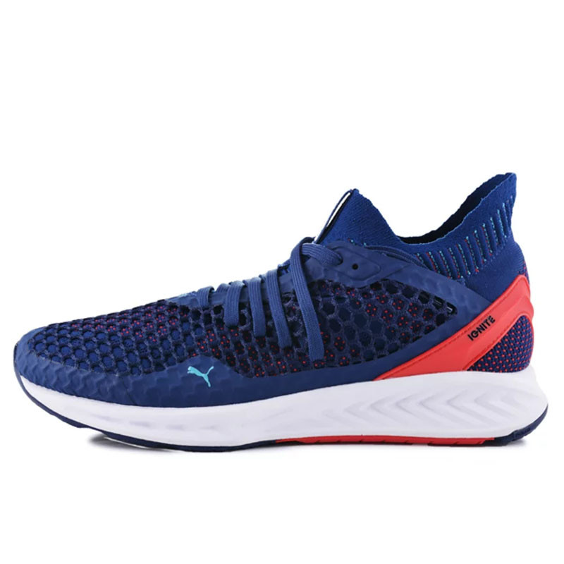 Jual SEPATU LARI Pria PUMA Ignite Netfit Blue Depths Original