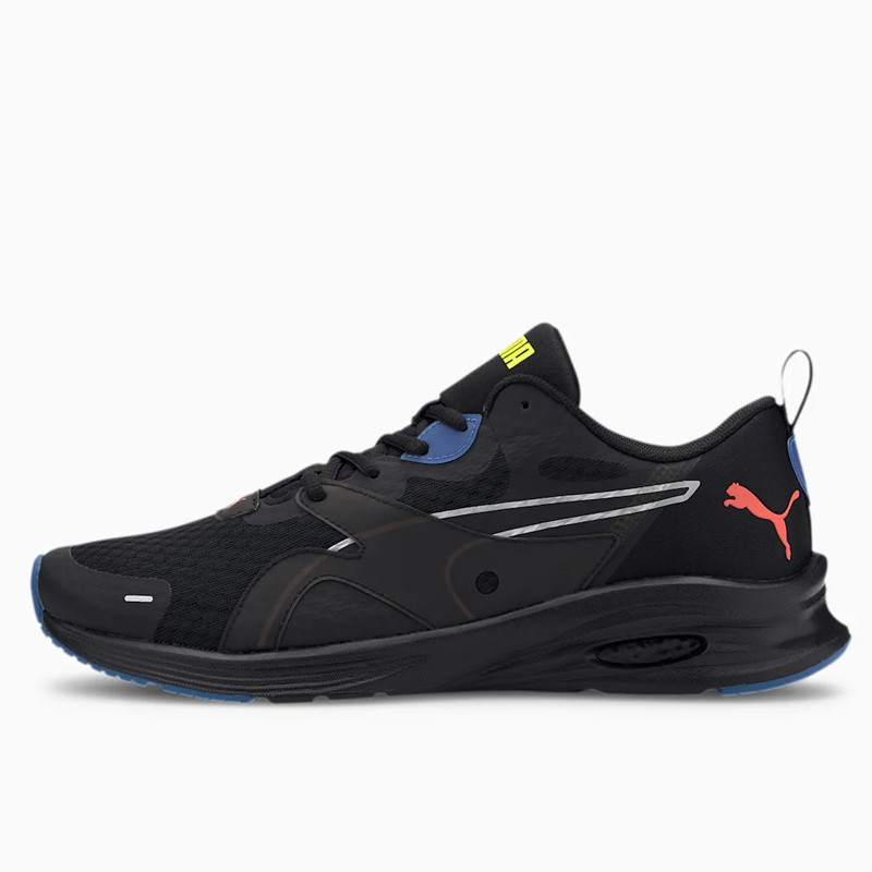 Sepatu Lari Puma Hybrid Fuego Black Lava Blast