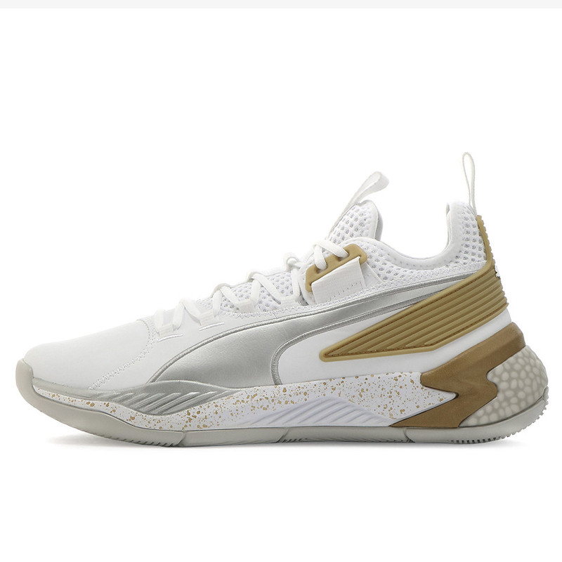 Sepatu Basket Puma Uproar Hybrid Court Core White