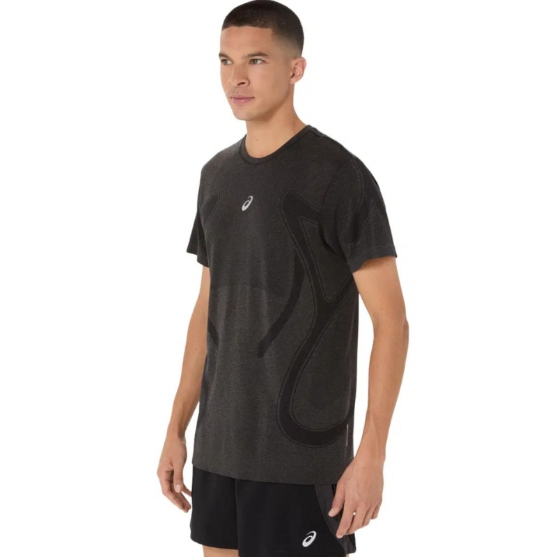 BAJU LARI ASICS ROAD SEAMLESS SHORT SLEEVE TOP