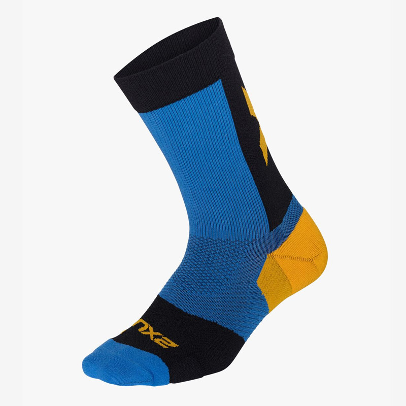 KAOS KAKI LARI 2XU Vectr Light Cushion Crew Socks