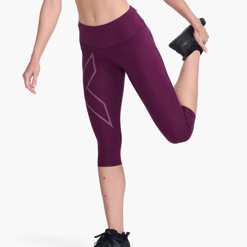Wmns Light Speed Mid-Rise Compression 3 Quarther Tights foto 3