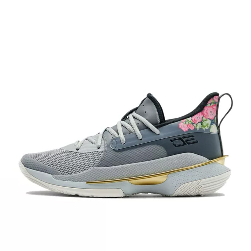 SEPATU BASKET UNDER ARMOUR Curry 7 Floral CNY GS
