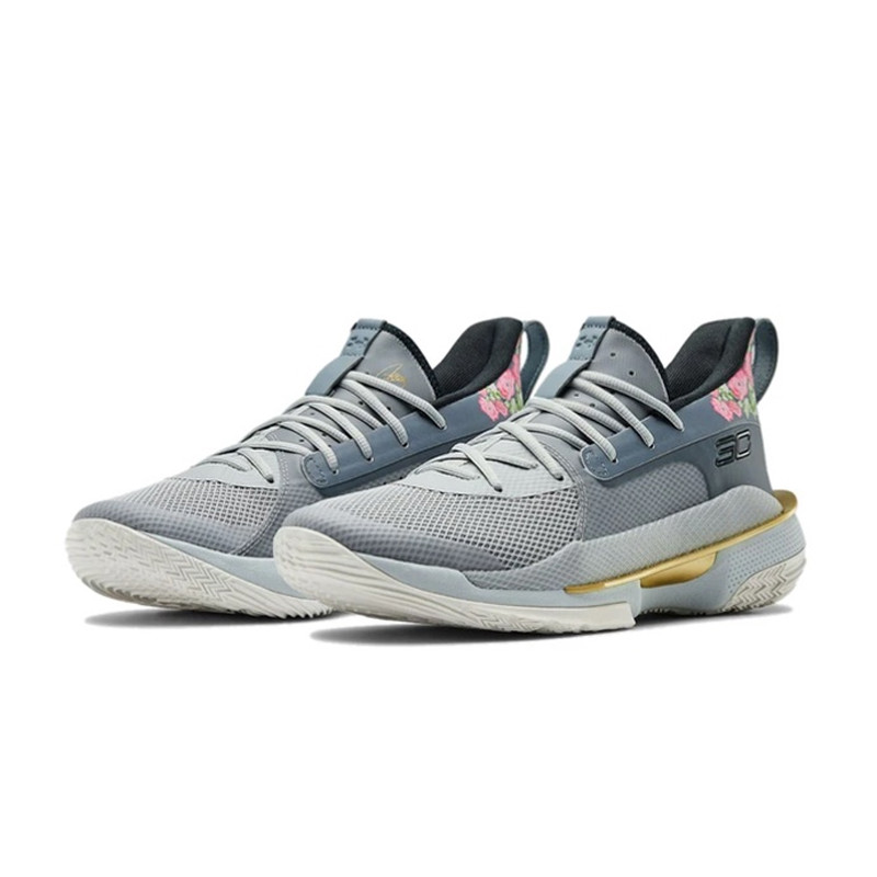 SEPATU BASKET UNDER ARMOUR Curry 7 Floral CNY GS