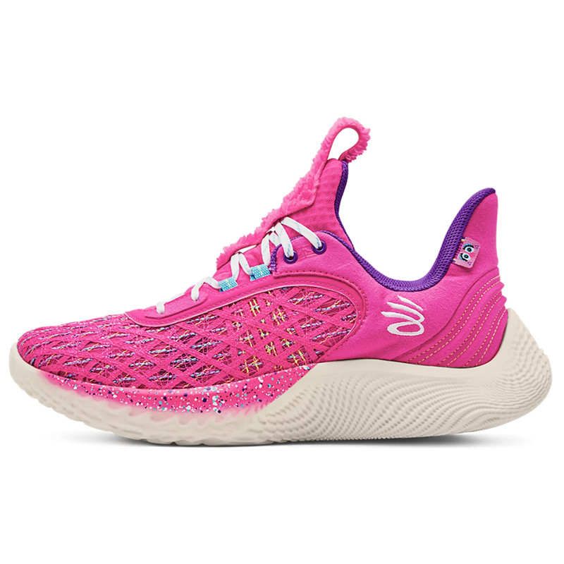 SEPATU BASKET UNDER ARMOUR Curry Flow 9 Sesame Street Abby Cadabby