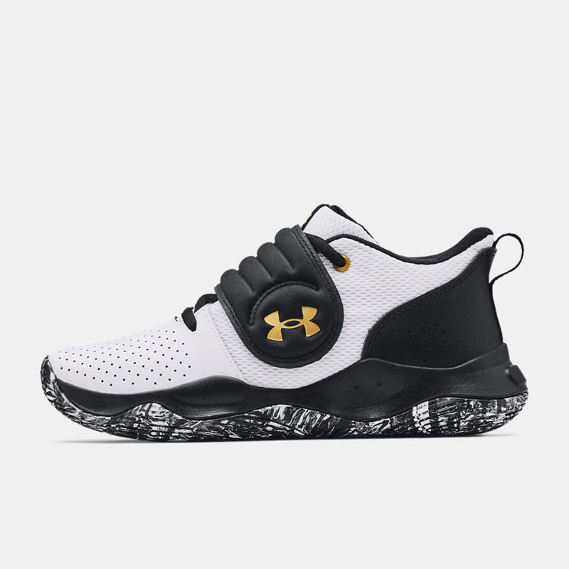 Sepatu Basket Under Armour Zone Bb Gs White