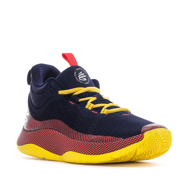 Jual SEPATU BASKET Pria UNDER ARMOUR Curry HOVR Splash Midnight Navy Original Termurah di