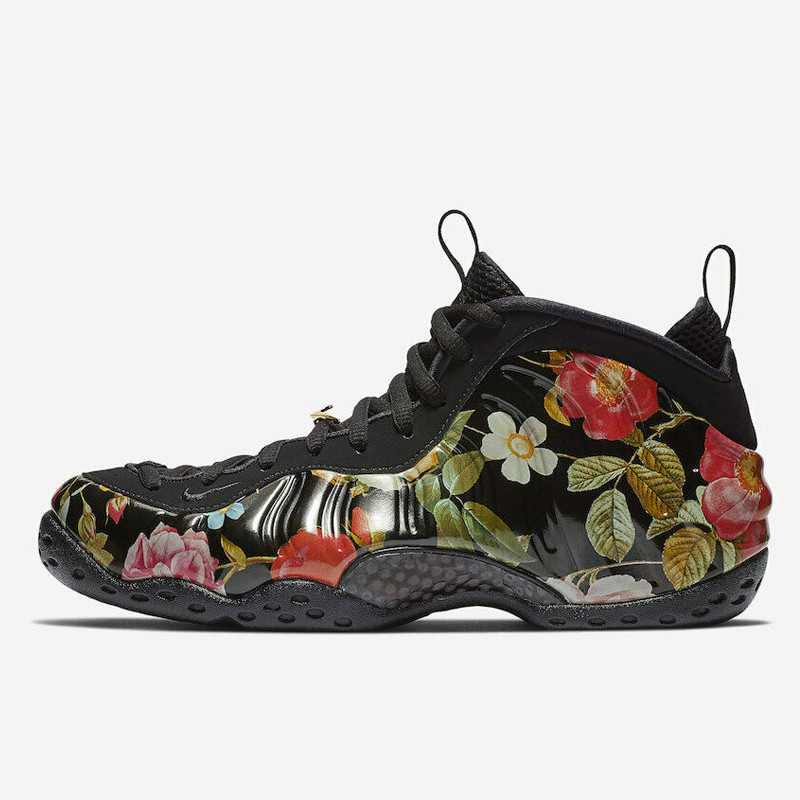 Sepatu Basket Nike Air Foamposite One Floral