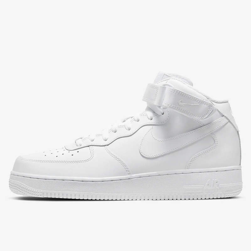 Sepatu Sneakers Nike Air Force 1 Mid 07 Triple White