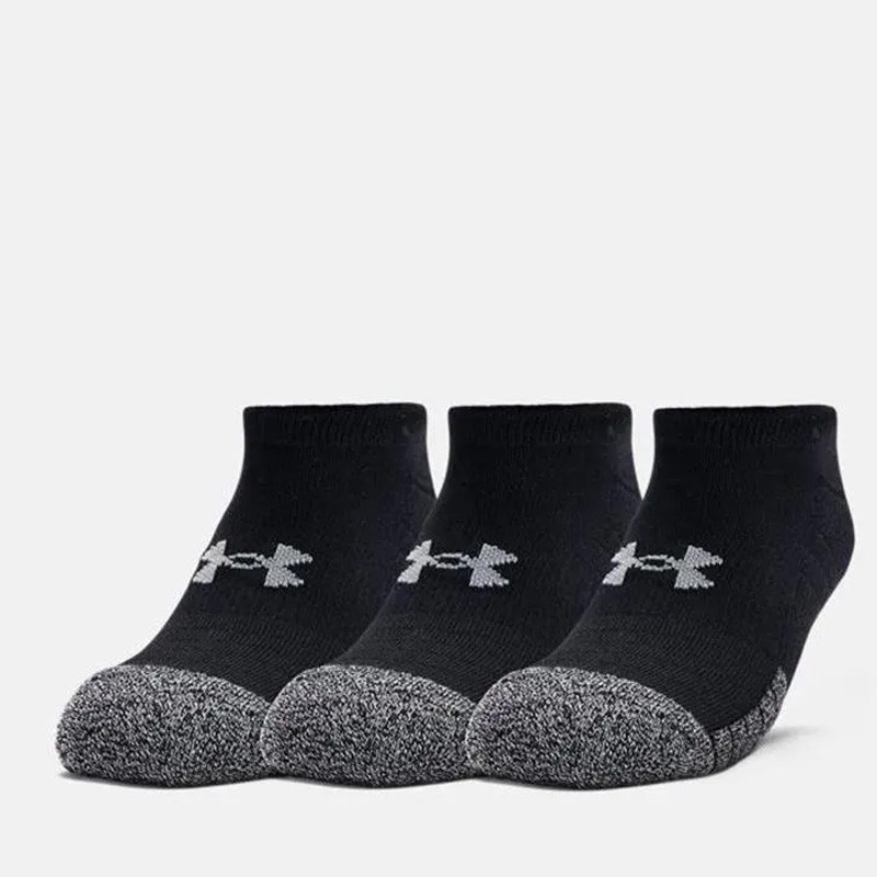 KAOS KAKI TRAINING UNDER ARMOUR 3PK No-Show Heatgear Socks