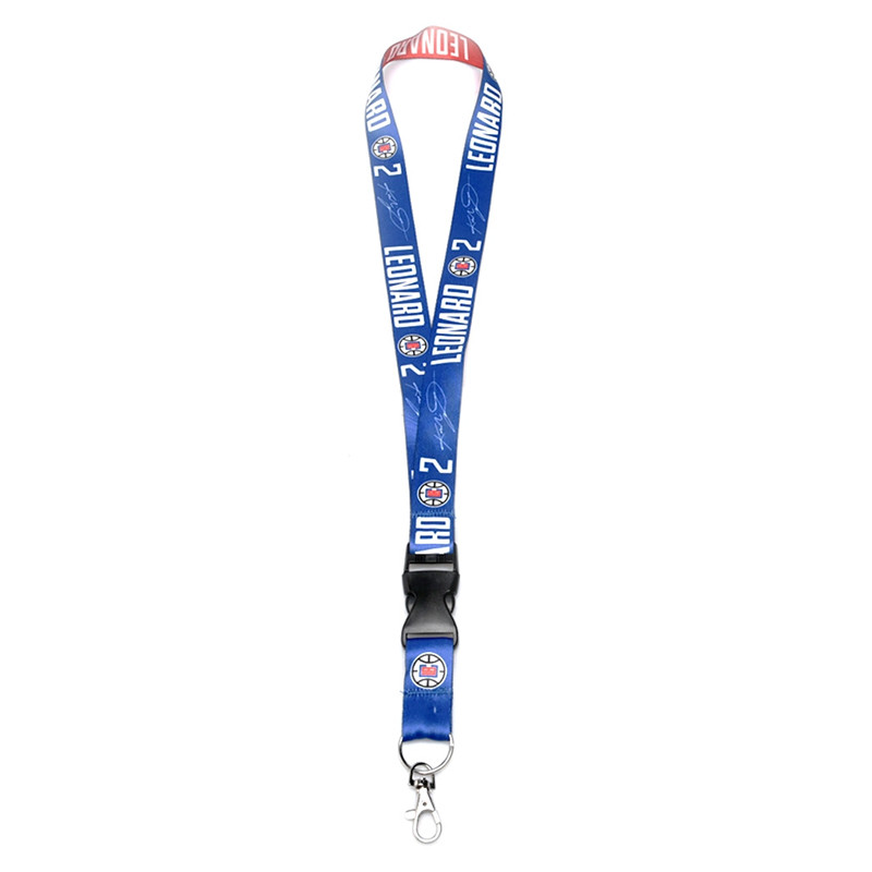 AKSESORIS BASKET WINCRAFT Kawhi Leonard Los Angeles Clippers NBA Buckle Lanyard