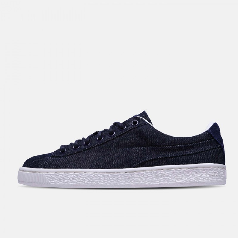 SEPATU SNEAKERS PUMA Basket Classic Denim