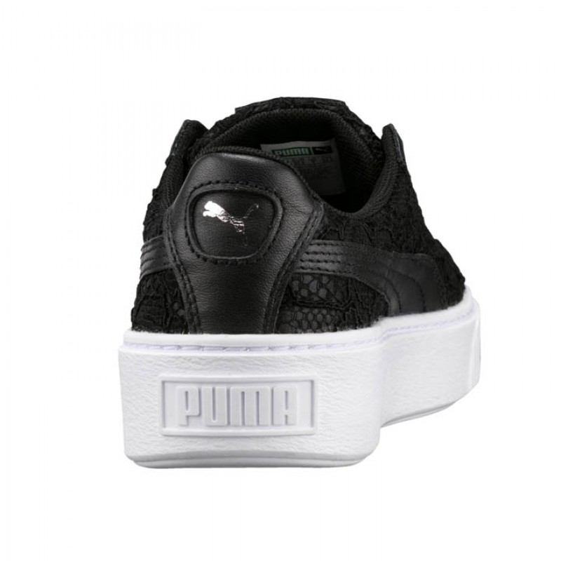 SEPATU SNEAKERS PUMA Wmns Basket Platform Fo Trainers