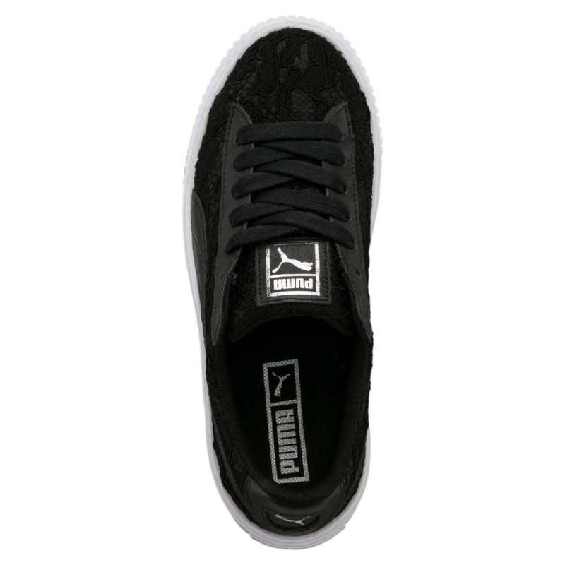 SEPATU SNEAKERS PUMA Wmns Basket Platform Fo Trainers